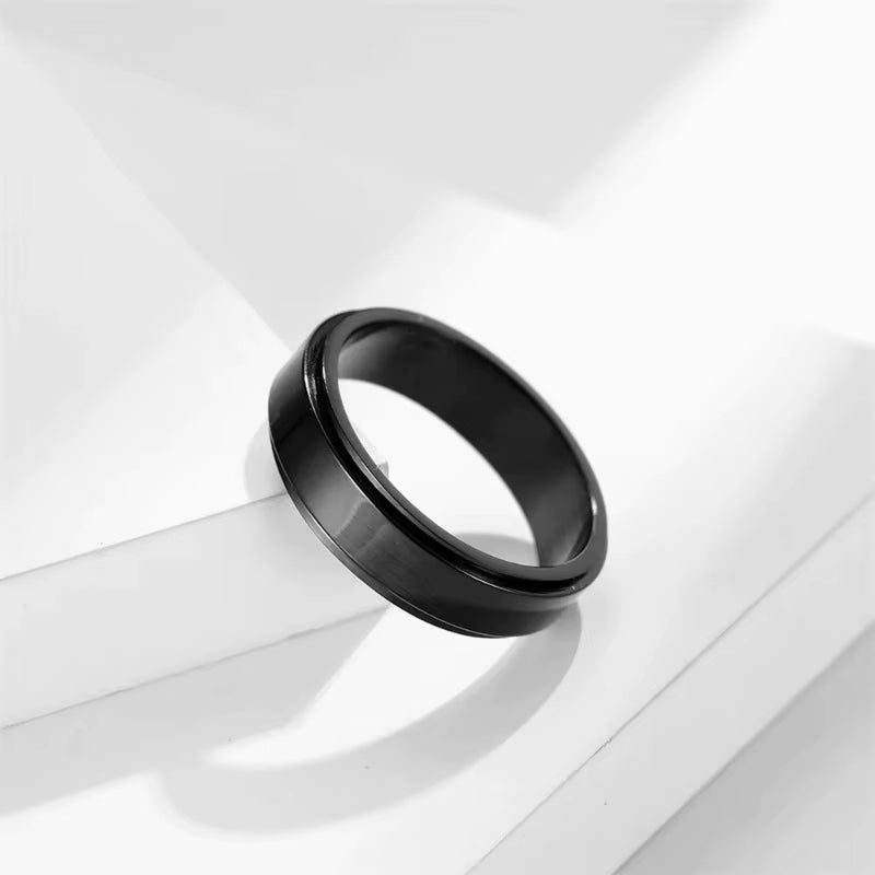 CalmSpin Fidget Ring: Stress-Relief, Mood-Boosting Spinner & Cravings Control